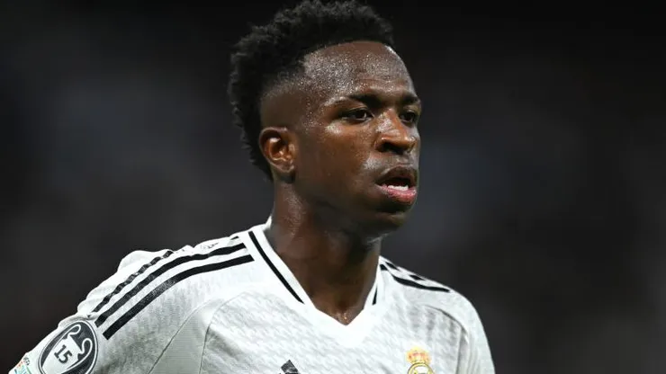 Vini Jr. ficou em 2º lugar na Bola de Ouro. Foto: Denis Doyle/Getty Images