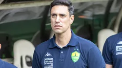 Bernardo Franco durante partida contra o Fortaleza, pelo Campeonato Brasileiro, na Arena Castelão.