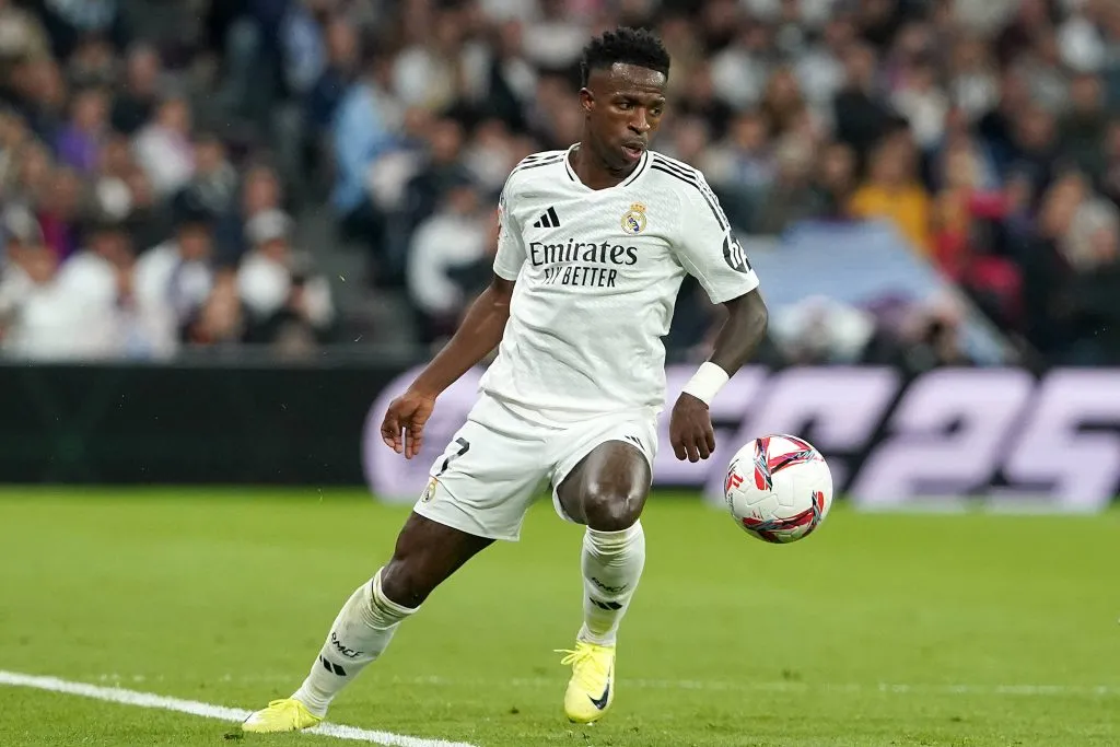 Vinicius Jr. levantou três títulos importantes na última temporada pelo Real Madrid.
