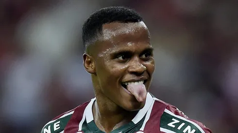 Arias durante jogo do Flu pelo Brasileirão 2024.