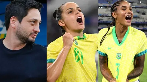 Arthur Elias, técnico da Seleção Brasileira Feminina, Gabi Portilho, atacante e Tarciane, zagueira estão entre os indicados ao Bola de Ouro 2024