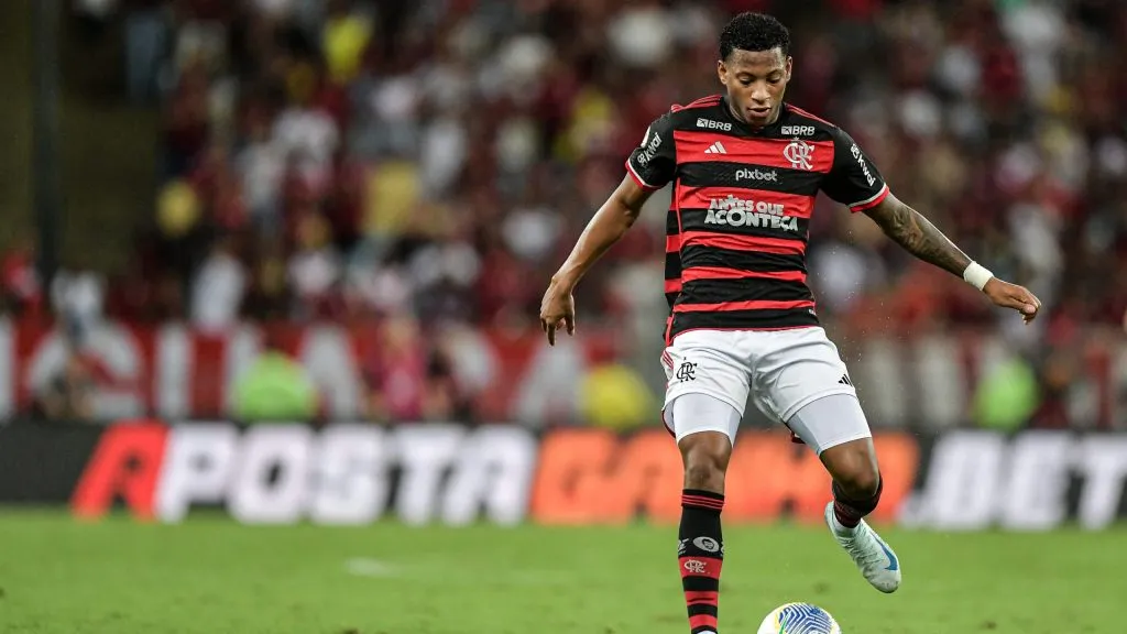 Gonzalo Plata é visto como substituto ideal de Gabigol no Flamengo – Foto: Thiago Ribeiro/AGIF