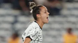 Gabi Portilho comemora gol pelo Corinthians. Foto: FocoUy/AGIF