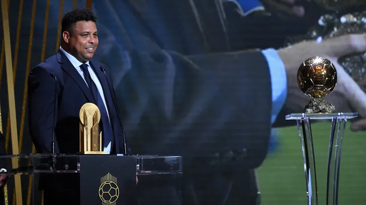 Ronaldo na Bola de Ouro. (Foto de Aurelien Meunier/Getty Images)