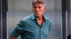 RS - PORTO ALEGRE - 24/01/2024 - GAUCHO 2024, GREMIO X SAO JOSE - Renato Portaluppi tecnico do Gremio durante partida contra o Sao Jose no estadio Arena do Gremio pelo campeonato Gaucho 2024.