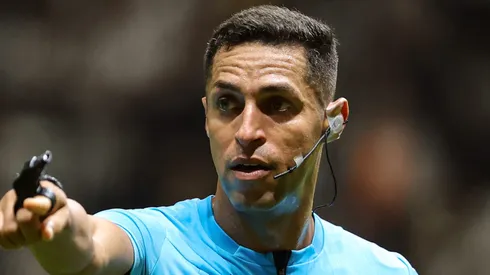 Rodrigo José Pereira de Lima durante partida entre Atlético-MG e Palmeiras, na Arena MRV, pelo Campeonato Brasileiro.