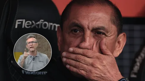 Ramón Díaz recebe 'ultimato' de Craque Neto no Corinthians. Fotos: Ettore Chiereguini/AGIF e Reprodução/Band