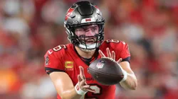 Baker Mayfield quaterback do Tampa Bay Buccaneers. Foto: Cliff Welch/Icon Sportswire NFL