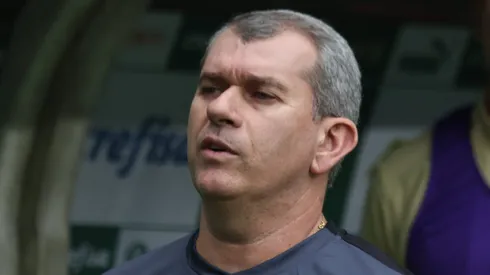 Claudio Tencati durante partida entre Palmeiras e Criciúma, pelo Campeonato Brasileiro, no Allianz Parque. Foto: Yuri Murakami