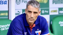 Juan Pablo Vojvoda durante partida entre Palmeiras e Fortaleza, pelo Campeonato Brasileiro, no Allianz Parque.