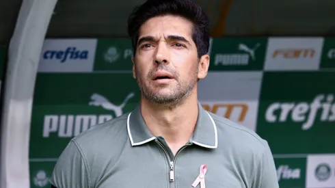 Abel Ferreira tecnico do Palmeiras durante partida contra o Fortaleza.