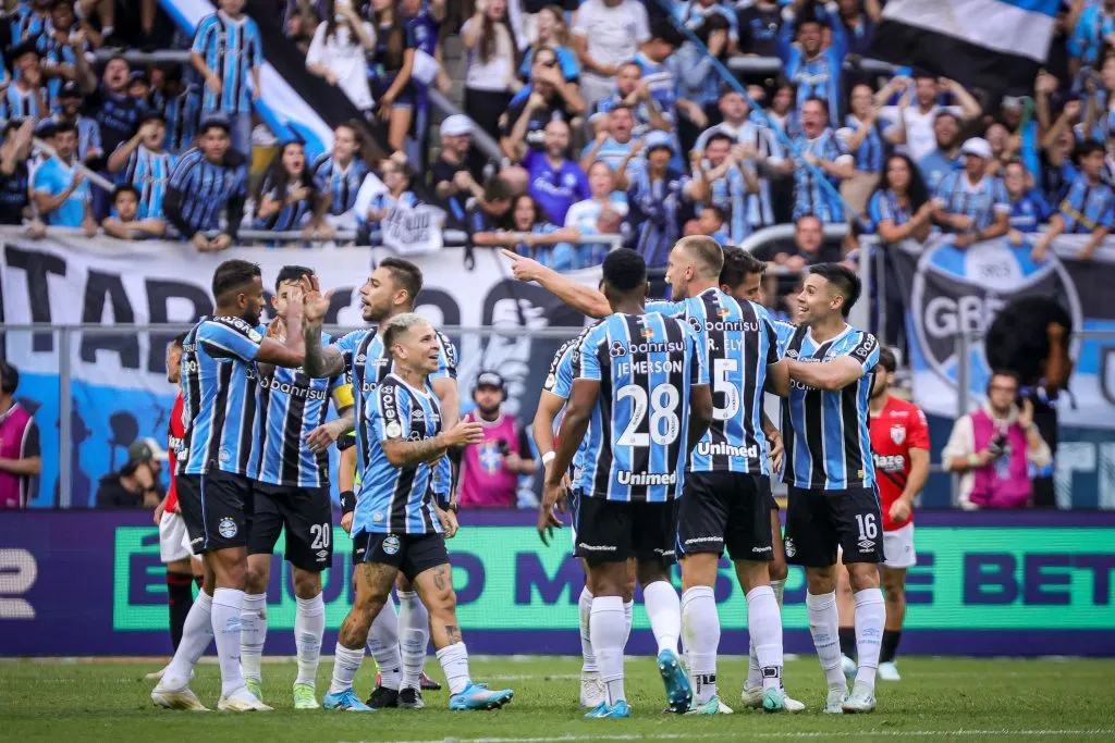 Jogadores do Grêmio
