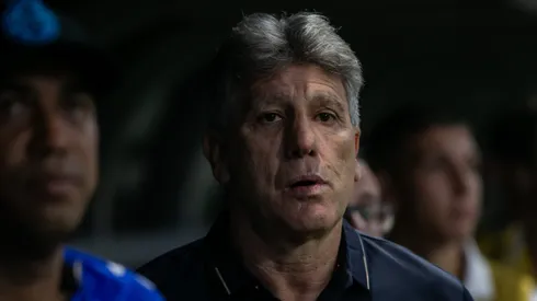 Renato Gaúcho tecnico do Grêmio durante partida contra o Atletico-MG. Foto: Fernando Moreno/AGIF