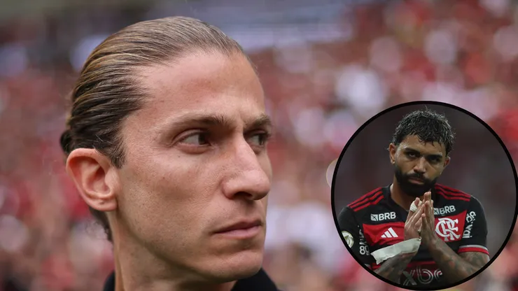 Filipe Luís não deixou passar em branco avaliação sobre Gabigol em jogo do Mengão - Fotos: Wagner Meier/Getty Images