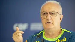 Dorival Junior, tecnico da Selecao Brasileira durante em coletiva de imprensa antes do treino da equipe realizado no CT Academia de Futebol