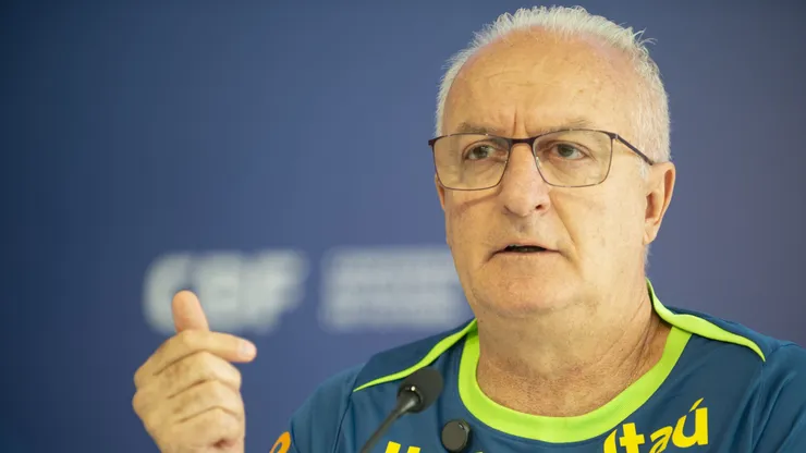 Dorival Junior, tecnico da Selecao Brasileira durante em coletiva de imprensa antes do treino da equipe realizado no CT Academia de Futebol