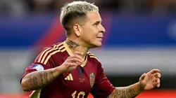 Soteldo durante partida entre Venezuela e Canadá, pela Copa América de 2024. Foto: Pablo Morano