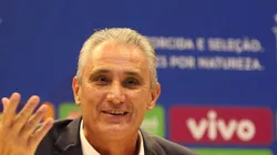 Tite durante coletiva de imprensa do PK Pressekonferenz da Seleção Brasileira de Futebol, na sede da CBF, nesta quinta-feira, 28.