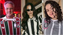 Os times de coração de Pedro Bial, Larissa Manoela e Maísa. Foto: Reprodução/Instagram