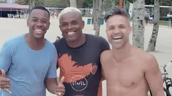 Diego Ribas e Robinho - Foto: Divulgação/Arquivo pessoal