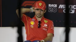 Leclerc no GP do México