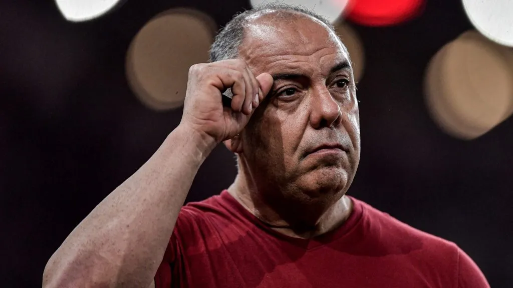 Marcos Braz provocou no Flamengo – Foto: Thiago Ribeiro/AGIF.