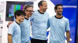 Tsunoda, Mekies, Bayer e Ricciardo no GP de Singapura