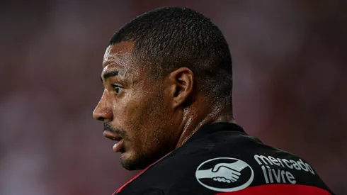 De la Cruz no Flamengo. Foto: Thiago Ribeiro/AGIF