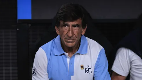 Gustavo Costas, técnico do Racing, durante partida contra o Corinthians no estádio Arena Corinthians pela Copa Sul-Americana