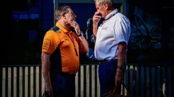 Zak Brown e Helmut Marko no GP de Budapeste