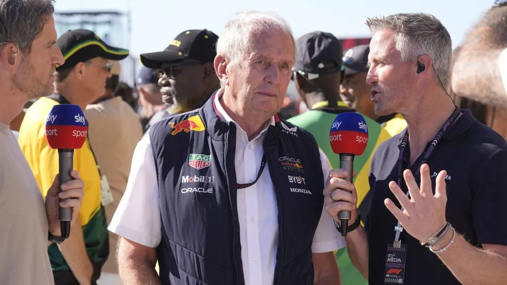 Helmut Marko no GP de Austin (IMAGO / ZUMA Press Wire)