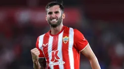 Almería não quis negociar Léo Baptistão com o Santos - Foto: Clive Brunskill/Getty Images.