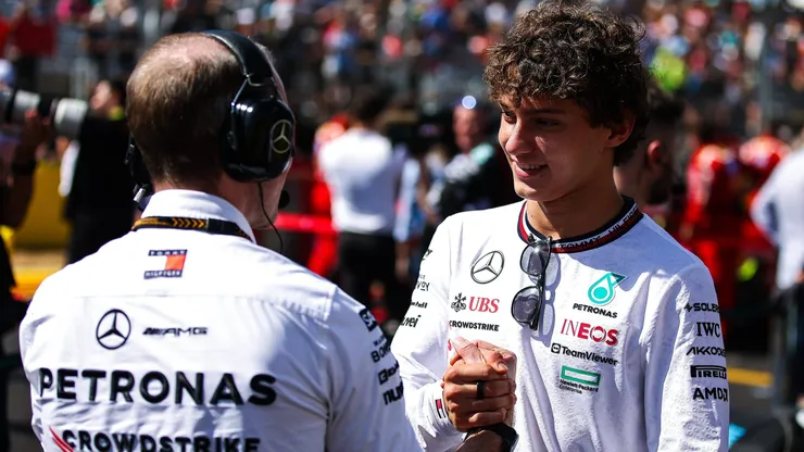 Andrea Kimi Antonelli no GP de Austin
