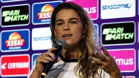 Tamires é uma das principais jogadores do Corinthians nos últimos anos. Foto: Fabio Giannelli/AGIF