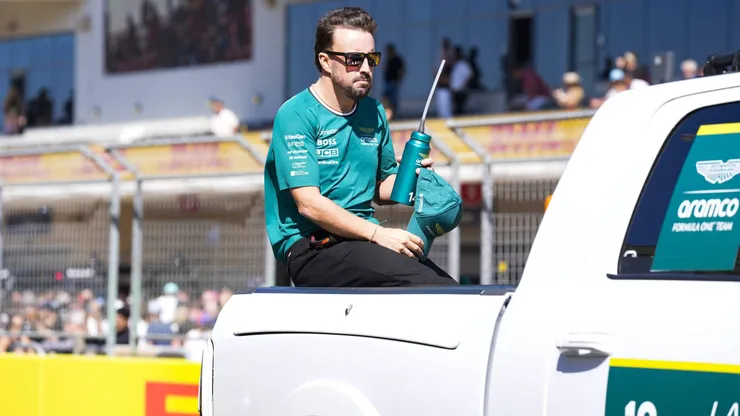 Alonso no GP de Austin (IMAGO / ZUMA Press Wire)
