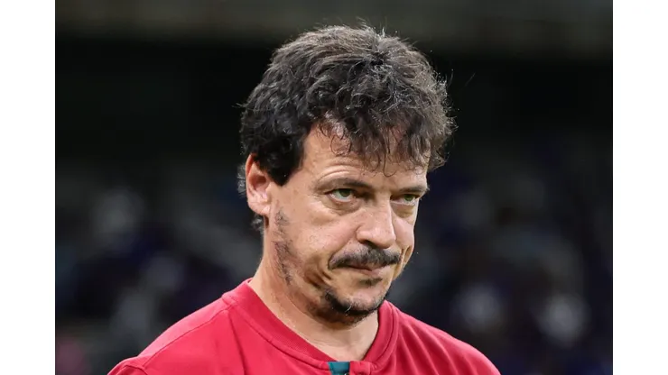 Fernando Diniz, técnico do Cruzeiro, durante partida no estádio Mineirão pelo Brasileirão Série A