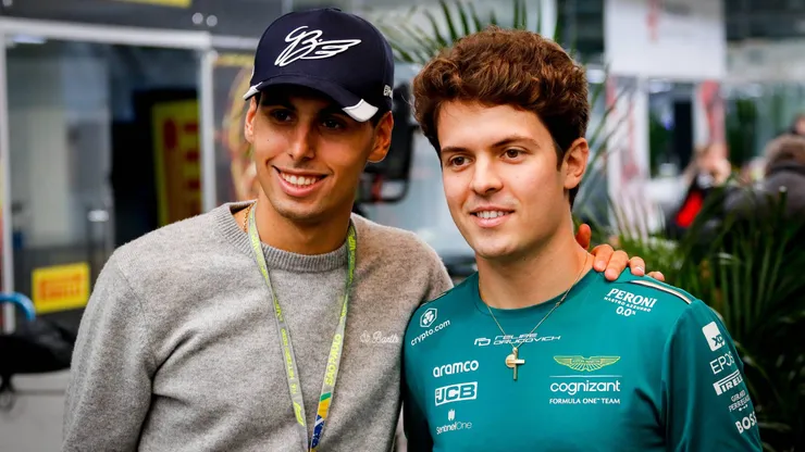 Bortoleto e Drugovich no GP de São Paulo em 2023