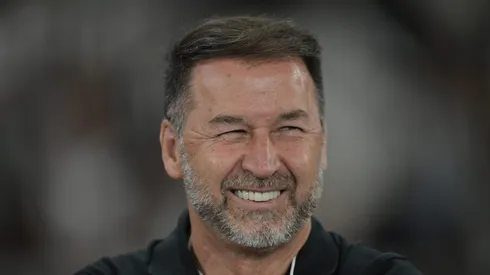 Augusto Melo, presidente do Timão, durante jogo contra o Botafogo.