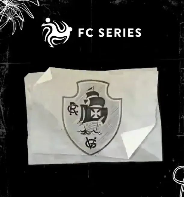 Vasco foi divulgado pelo perfil da FC Series, mas post foi apagado (Foto: Reprodução)