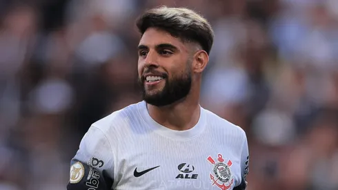 Yuri Alberto no Corinthians. Foto: Ettore Chiereguini/AGIF