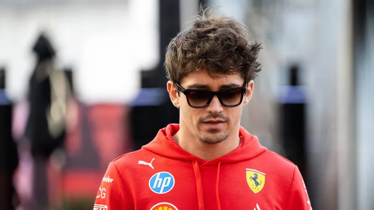 Charles Leclerc no GP de Austin