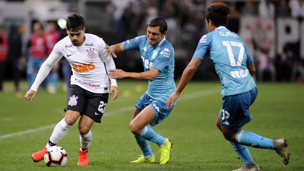Jogadores Corinthians x Racing