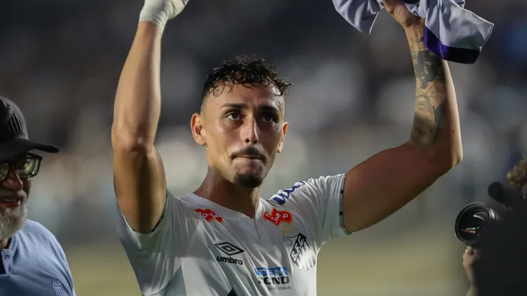 Santos vence Ceará pela 33ª rodada da Série B. Foto: Reinaldo Campos/AGIF