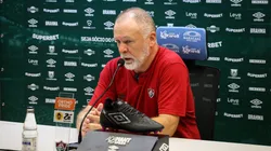 Mano Menezes abordou situação de Cano - FOTO: MARCELO GONÇALVES/ FLUMINENSE F.C.