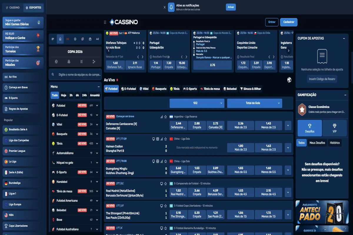 site da Cassino BET
