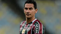 Paulo Henrique Ganso durante partida entre Fluminense e Athletico-PR, pelo Campeonato Brasileiro, no Maracanã.