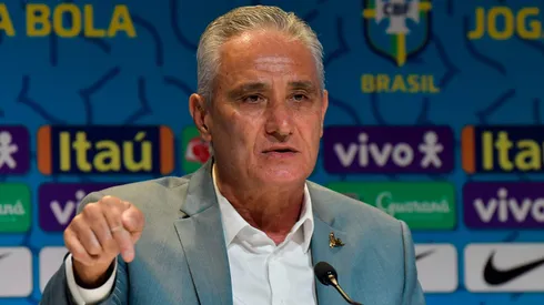 Tite, ex-técnico da Seleção Brasileira, anuncia a lista com os 26 nomes convocados para disputar a Copa do Mundo de 2022 no Catar, nesta segunda feira (07), no auditorio da sede da CBF, na zona oeste do Rio de Janeiro