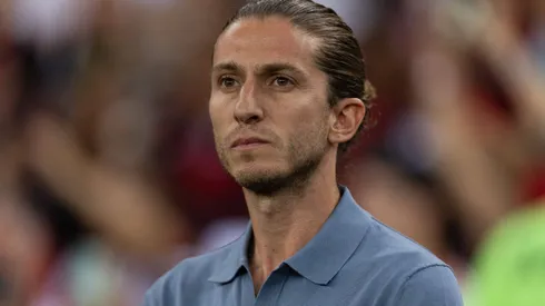 Filipe Luís durante partida entre Flamengo e Fluminense, pelo Campeonato Brasileiro, no Maracanã. Foto: Ruano Carneiro