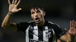 Rafael Ramos durante partida entre CRB X Ceará, no Estádio Rei Pelé, pela Copa do Brasil.
