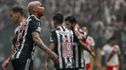 Deyverson jogador do Atlético durante partida contra o River Plate na Arena MRV pela Copa Libertadores 2024. Foto: Fernando Moreno/AGIF